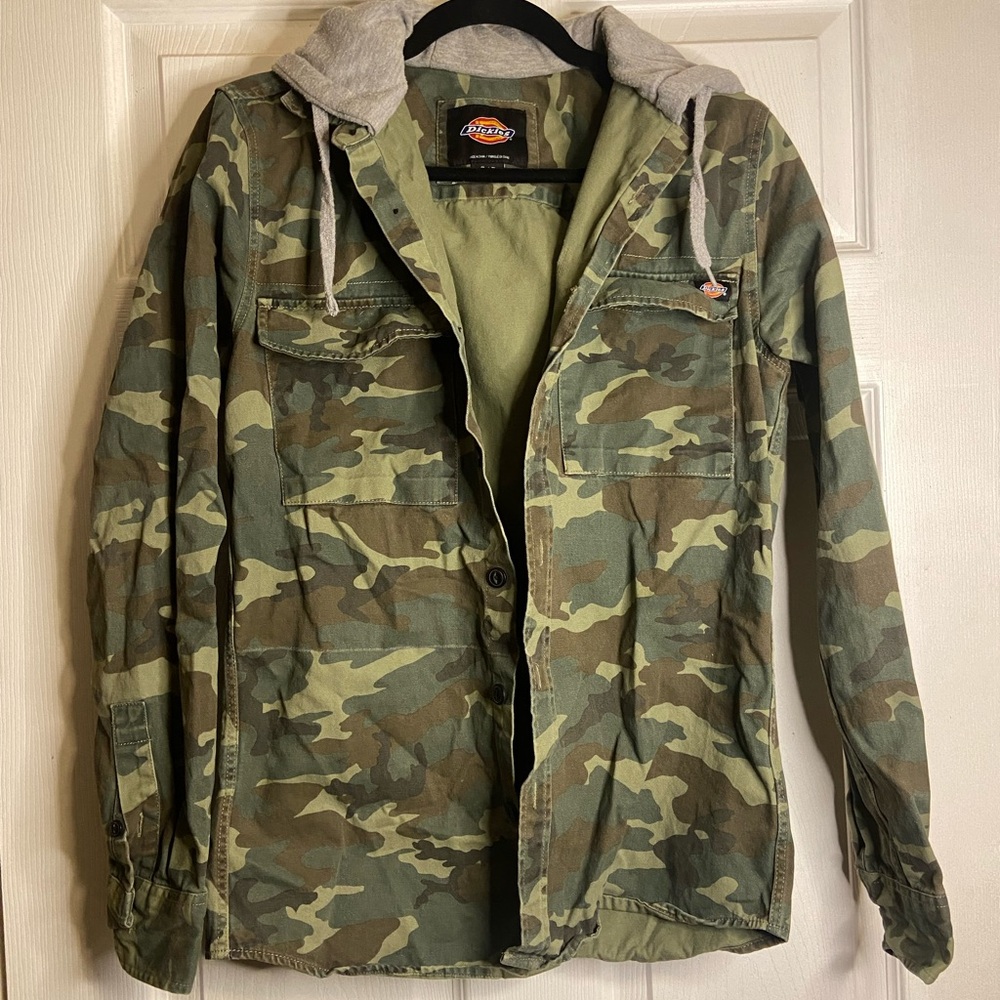Dickies Green Camouflage Field Jacket